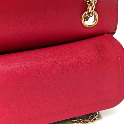 Chanel Calfskin Chevron Quilted 2.55 Reissue 225 Flap Red 20 of 25