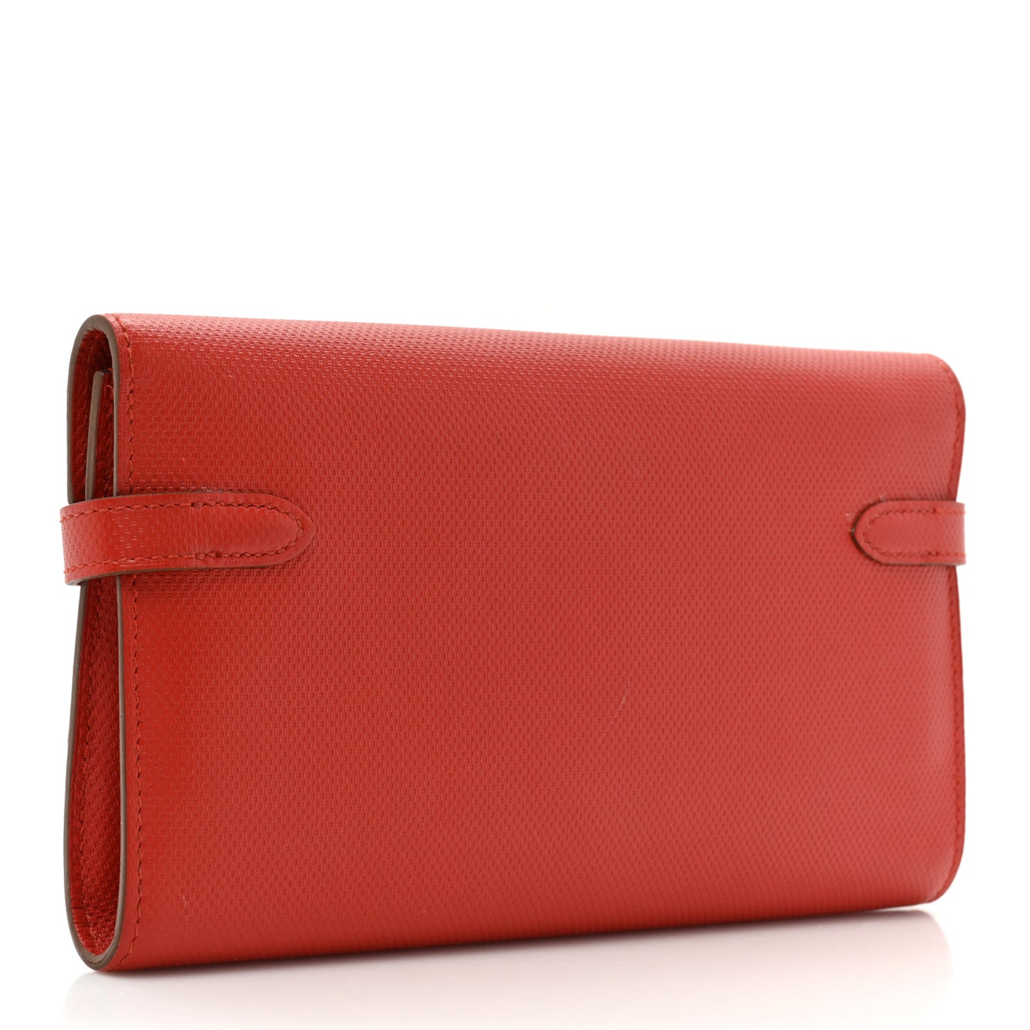 Grain d'H Kelly Longue Wallet Sanguine