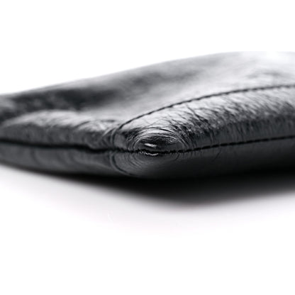 Balenciaga Agneau Arena Classic Hardware Clutch Black 7 of 8