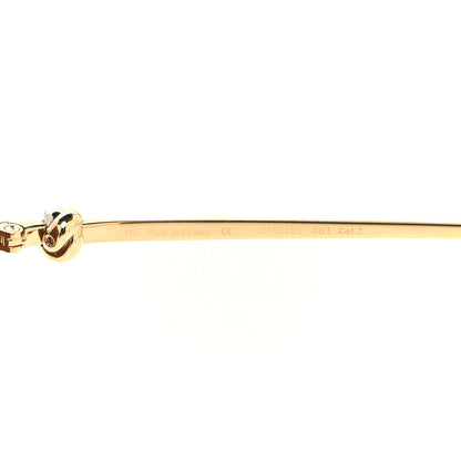 Cartier Metal Trinity Sunglasses CT0225S 001 Gold Silver 6 of 8