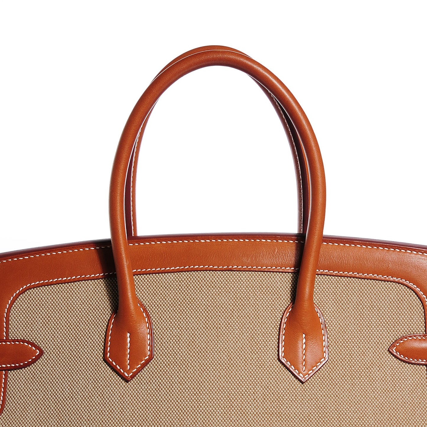 Toile Natural Barenia Flag Birkin 35