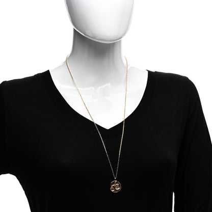 Van Cleef & Arpels 18K Yellow Gold Zodiac Libra Pendant Necklace 2 of 5
