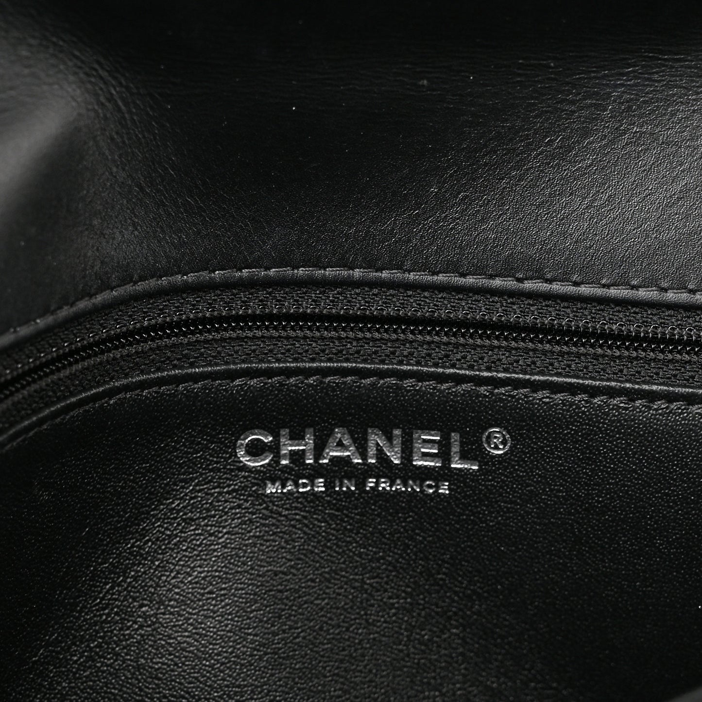 Patent Calfskin Quilted Reissue 2.55 Clutch So Black