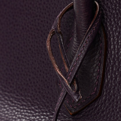 Hermes Togo Birkin 35 Raisin 11 of 11