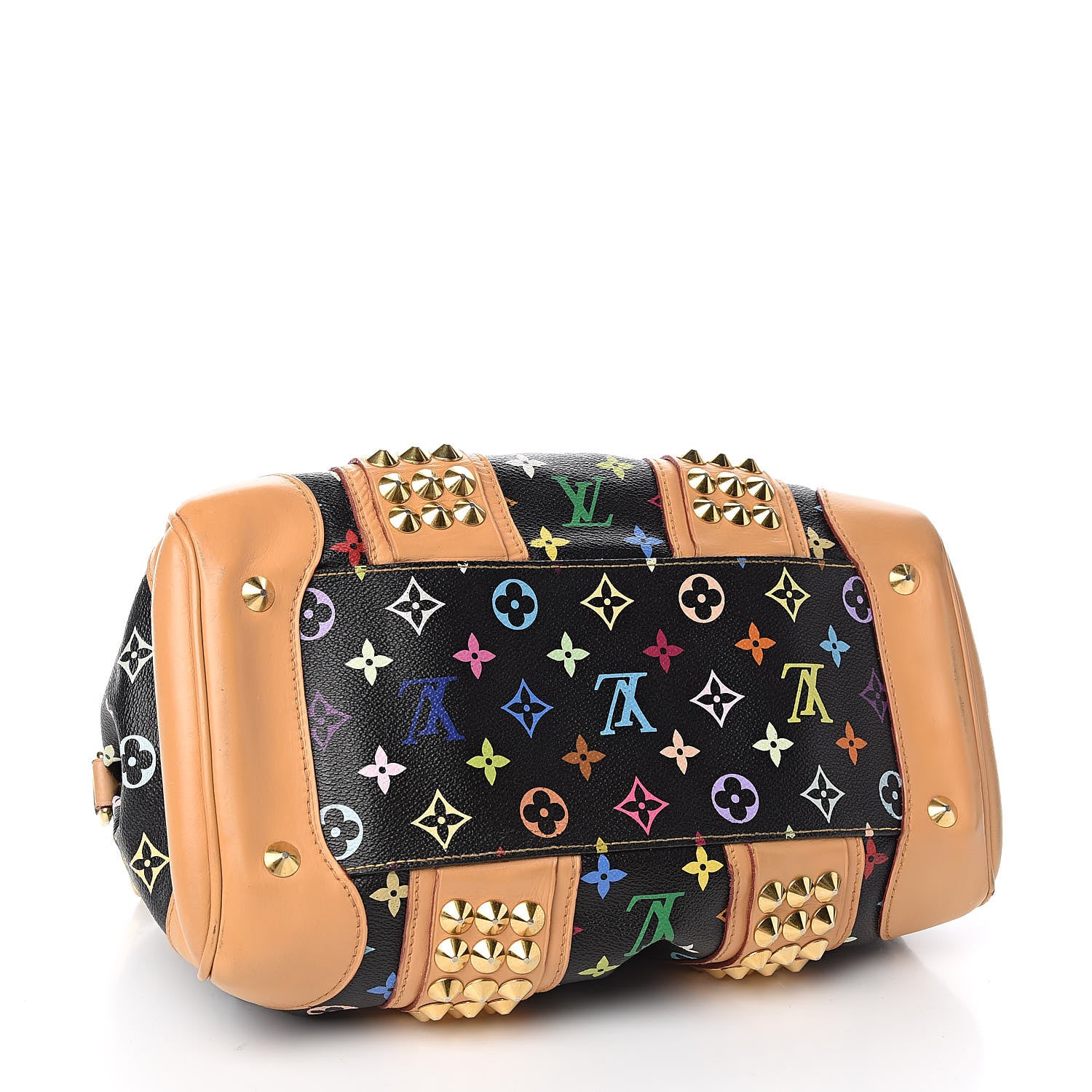 Louis Vuitton Monogram Multicolor Courtney MM Black 4 of 14