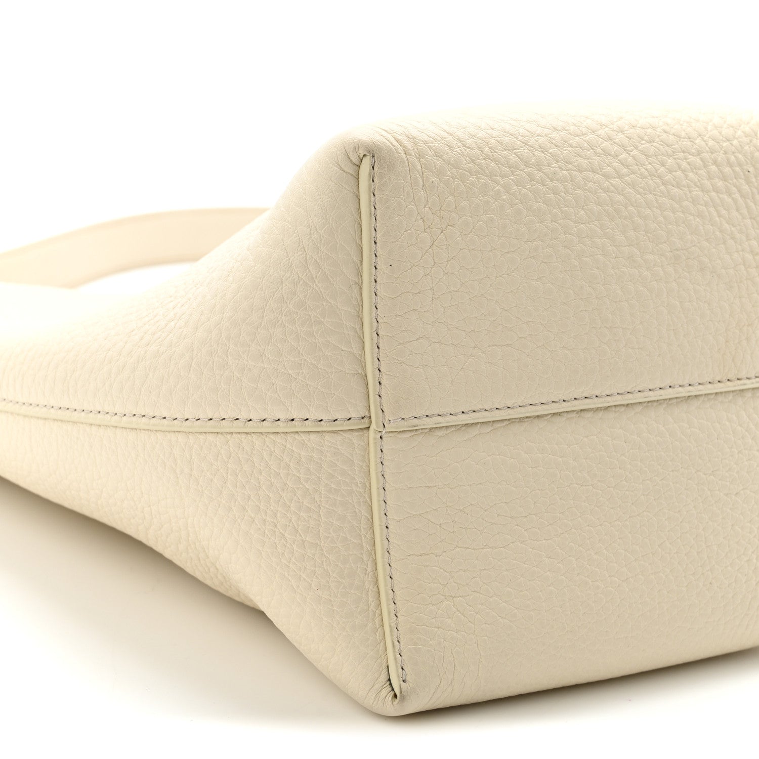 The Row Grained Calfskin Small N/S Park Tote Ivory 8 of 9