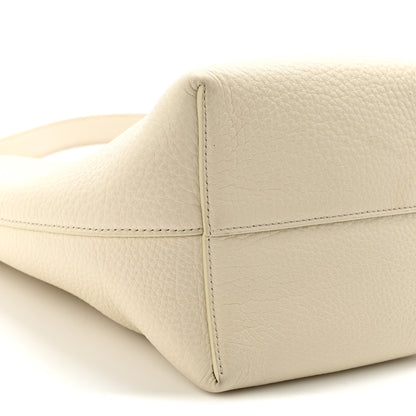 The Row Grained Calfskin Small N/S Park Tote Ivory 8 of 9