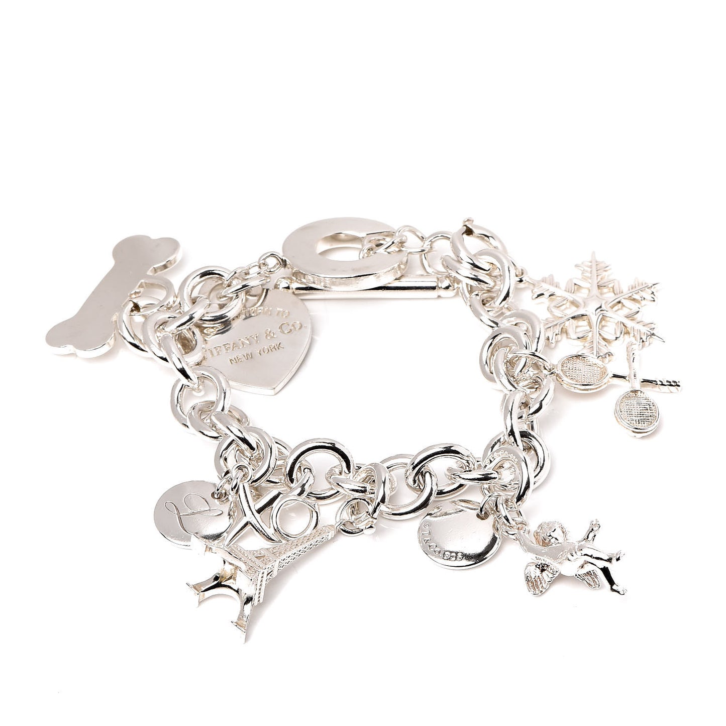 Sterling Silver Charm Bracelet