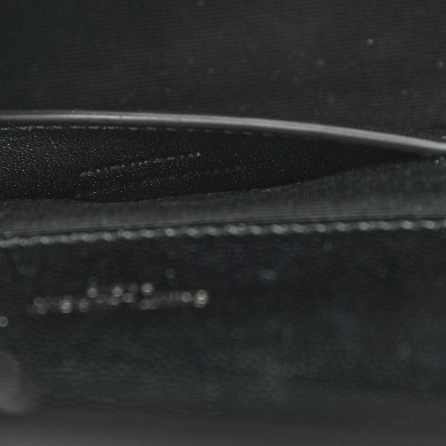 Saint Laurent Grain De Poudre Textured Mixed Matelasse Triquilt Small Monogram Satchel Black 6 of 11