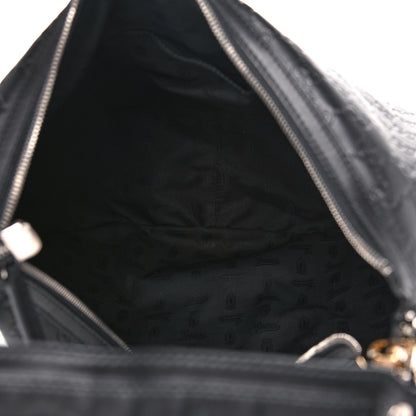 Gucci Guccissima Large GG Twins Hobo Black 5 of 9