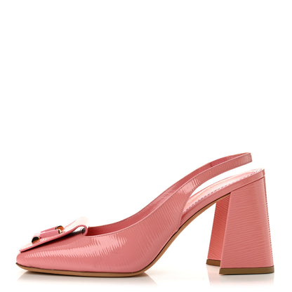 Louis Vuitton Electric Epi Shake Slingback Pumps 40 Pink 1 of 10