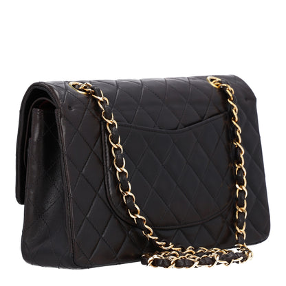 Chanel Lambskin Quilted Medium Double Flap Black 3 of 11