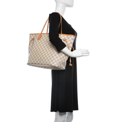 Louis Vuitton Damier Azur Neo Neverfull MM 2 of 11
