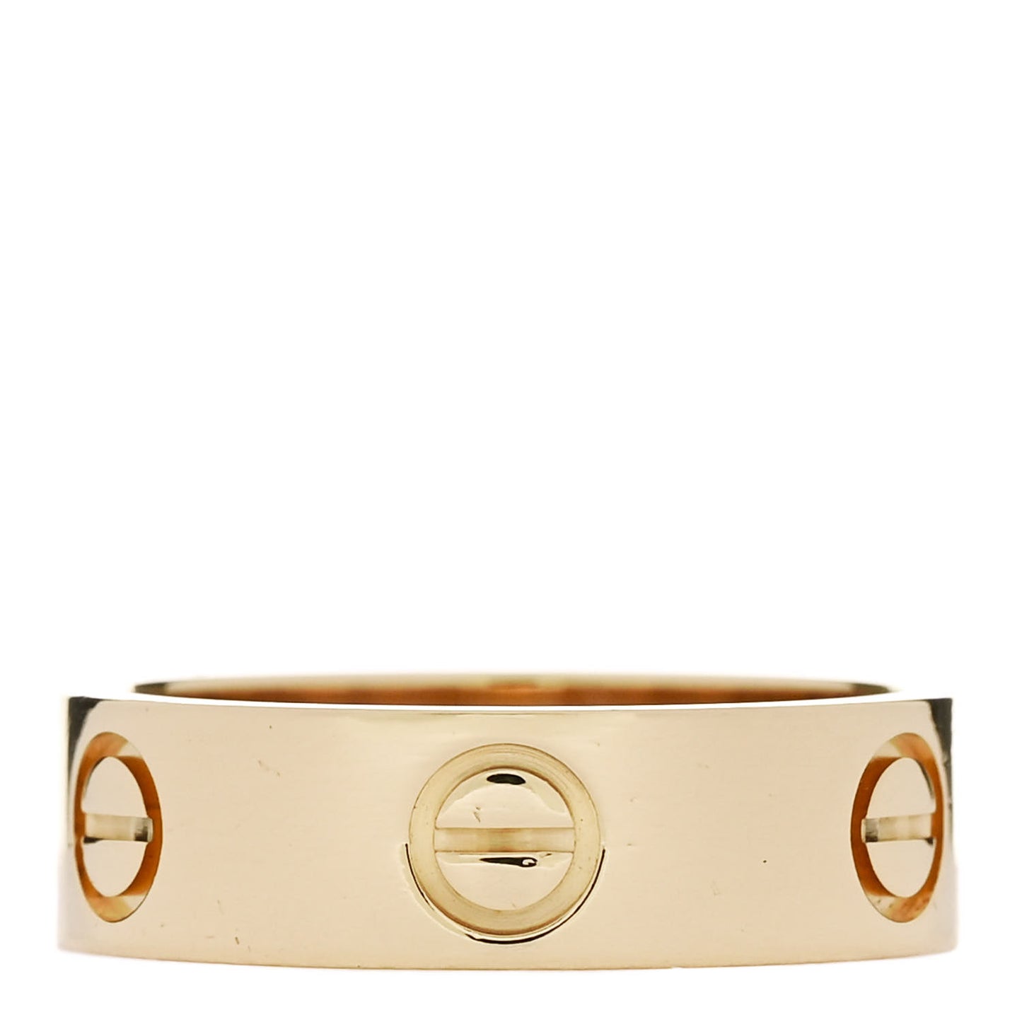18K Yellow Gold 5.5mm LOVE Ring 53 6.5