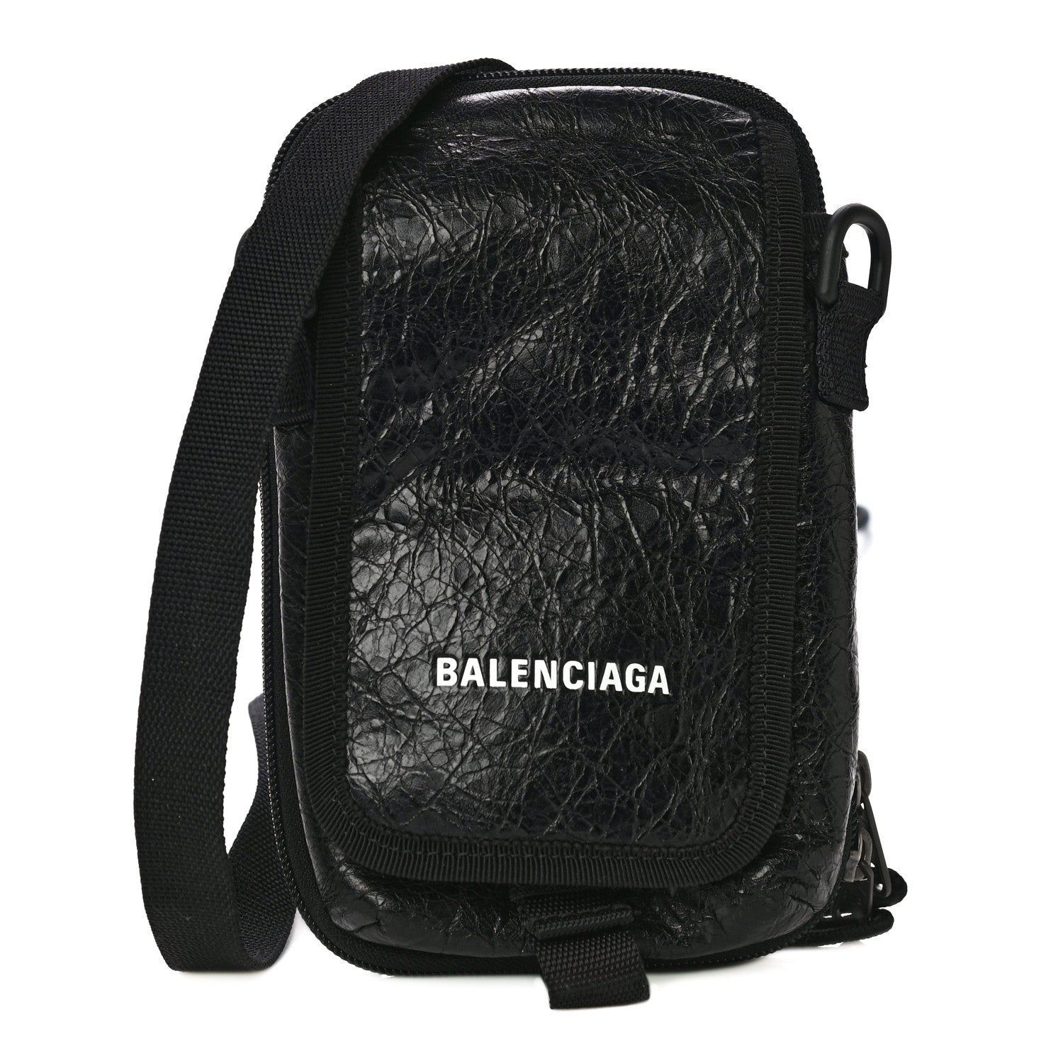 Balenciaga Agneau Explorer Crossbody Black 1 of 12