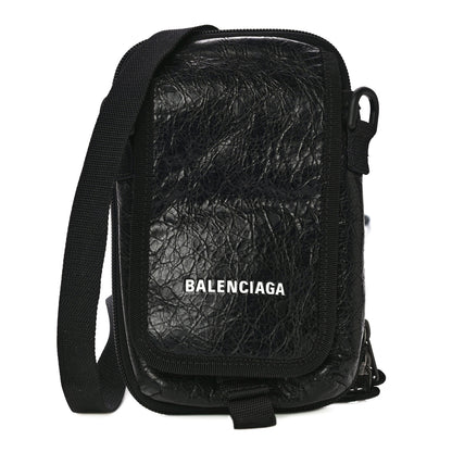Balenciaga Agneau Explorer Crossbody Black 1 of 12