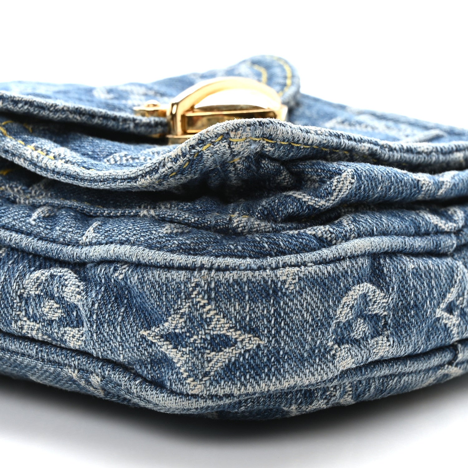 Louis Vuitton Denim Fairfax Pochette Blue 8 of 10