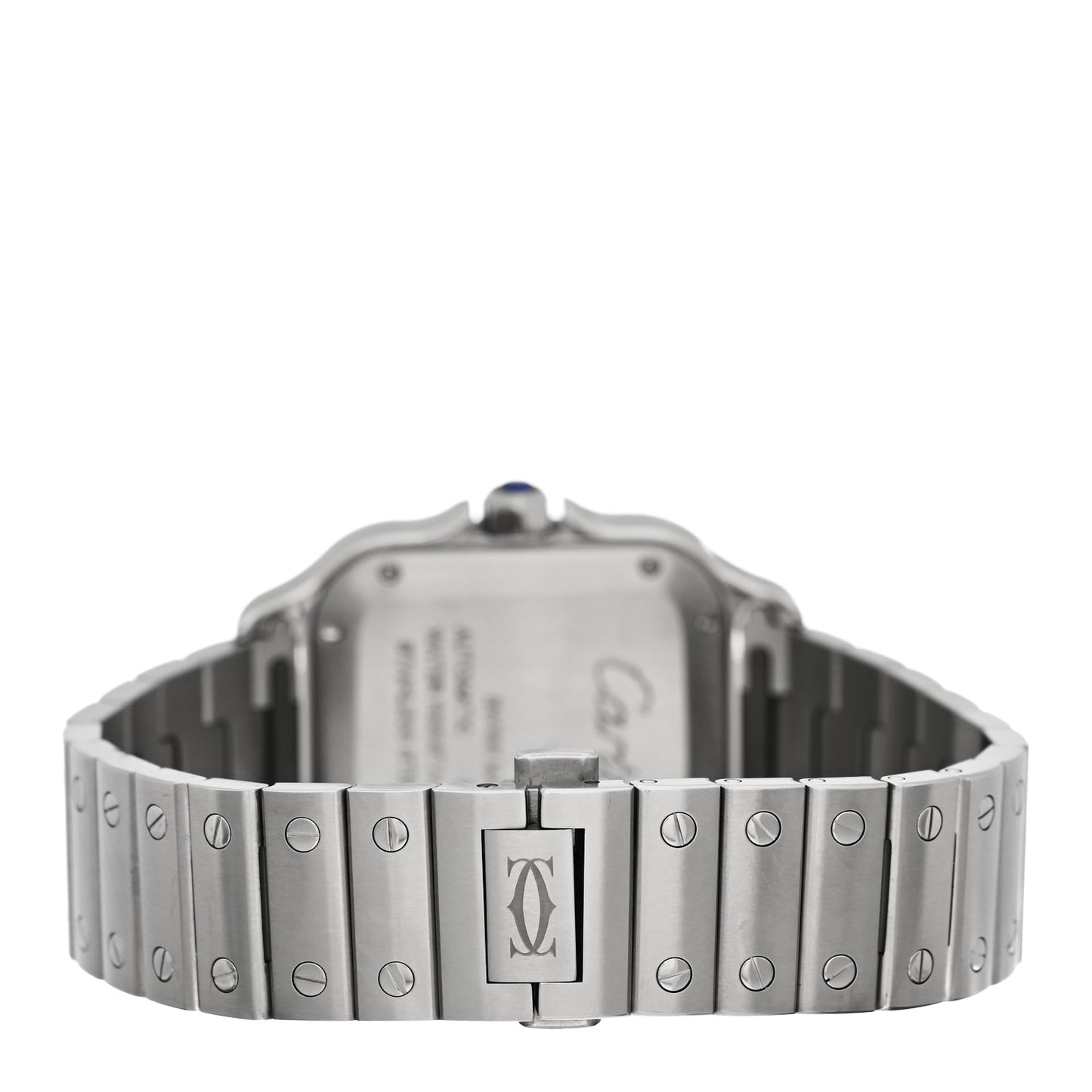 Stainless Steel 35mm Santos de Cartier Automatic Watch