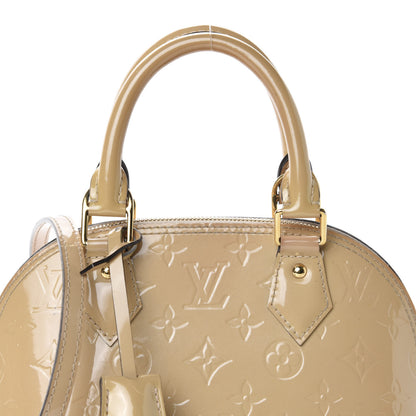 Louis Vuitton Vernis Alma BB Dune 8 of 14