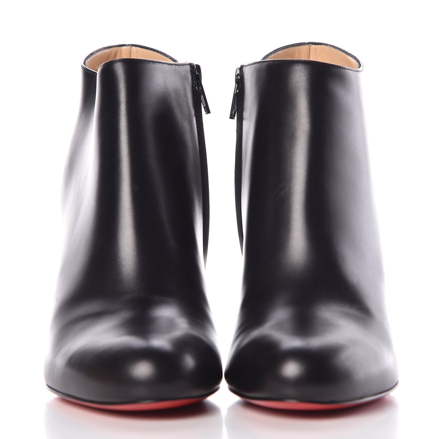 Calfskin Belle 85 Ankle Boots 41.5 Black