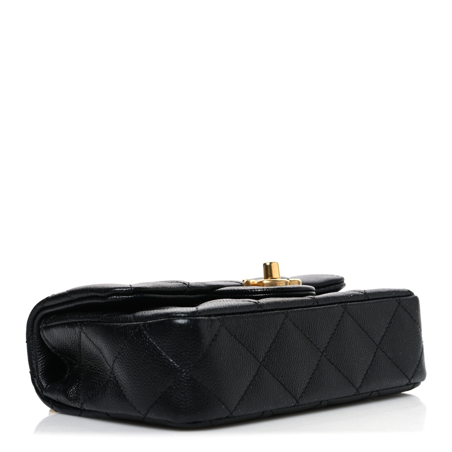 Chanel Caviar Quilted Mini Sweetheart Rectangular Flap Black 4 of 11