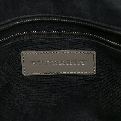 Burberry London Smoked Check Large Briefcase Grey 6 of 39