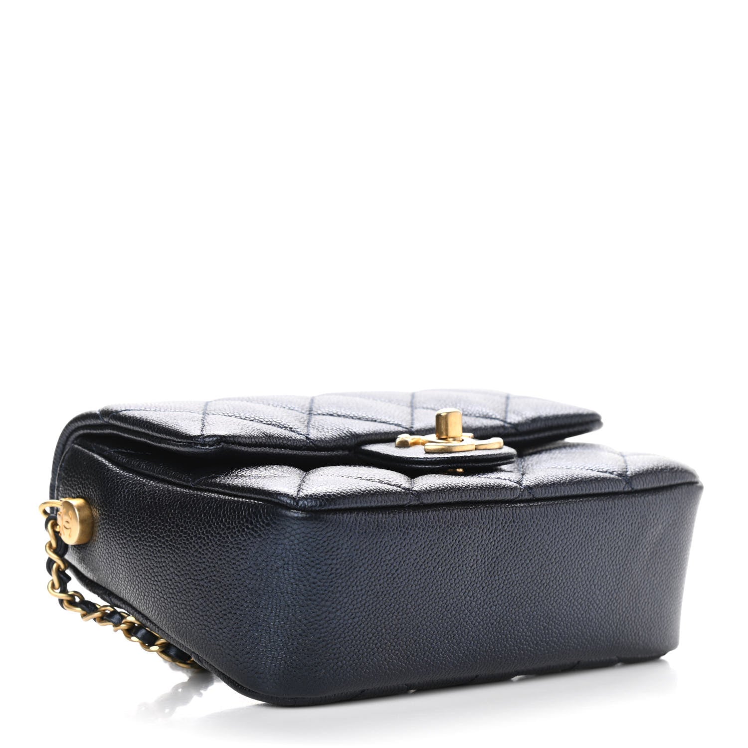 Chanel Iridescent Caviar Quilted Mini My Perfect Flap Black 4 of 11