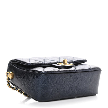 Chanel Iridescent Caviar Quilted Mini My Perfect Flap Black 4 of 11