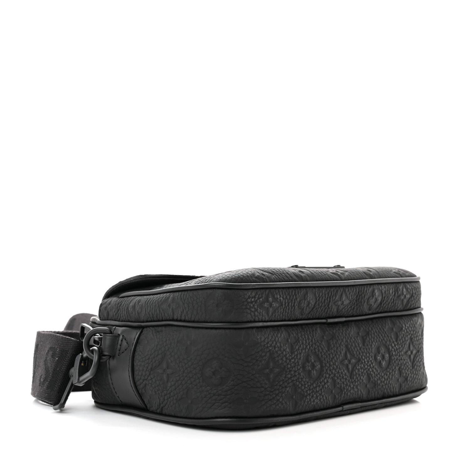 Taurillon Monogram S Lock Messenger Black