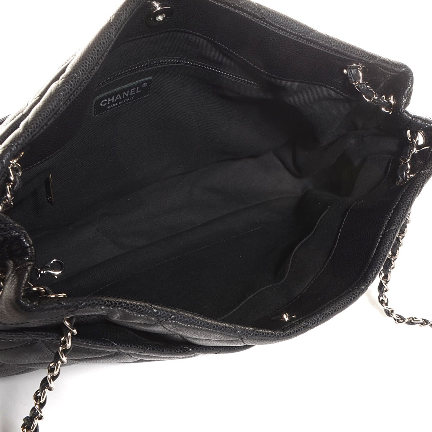 Caviar Quilted CC Timeless Soft Tote Black