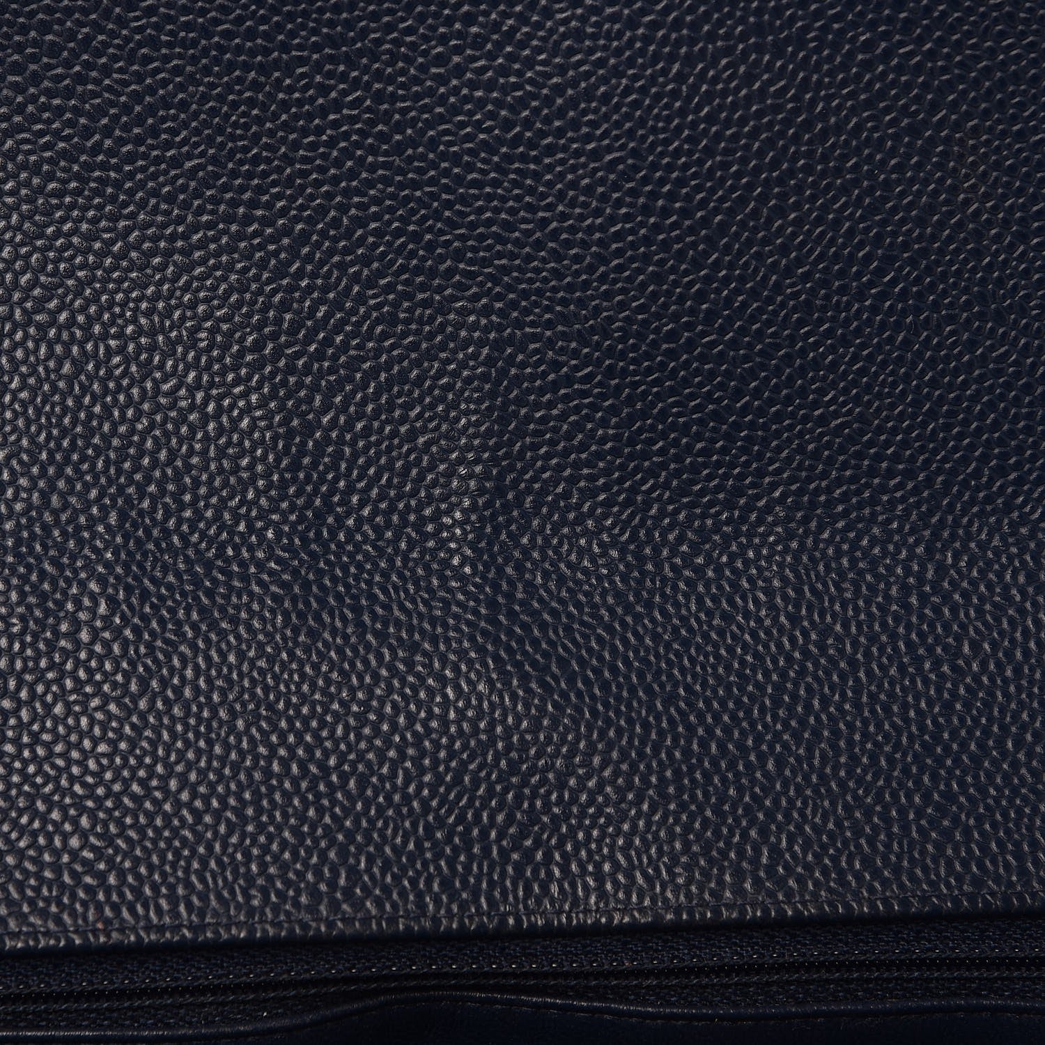 Chanel Caviar Quilted Maxi Single Flap Navy 15 of 16