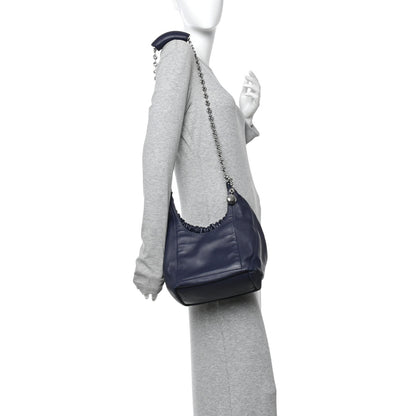 Loewe Nappa Small Squeeze Bag Abyss Blue 2 of 14