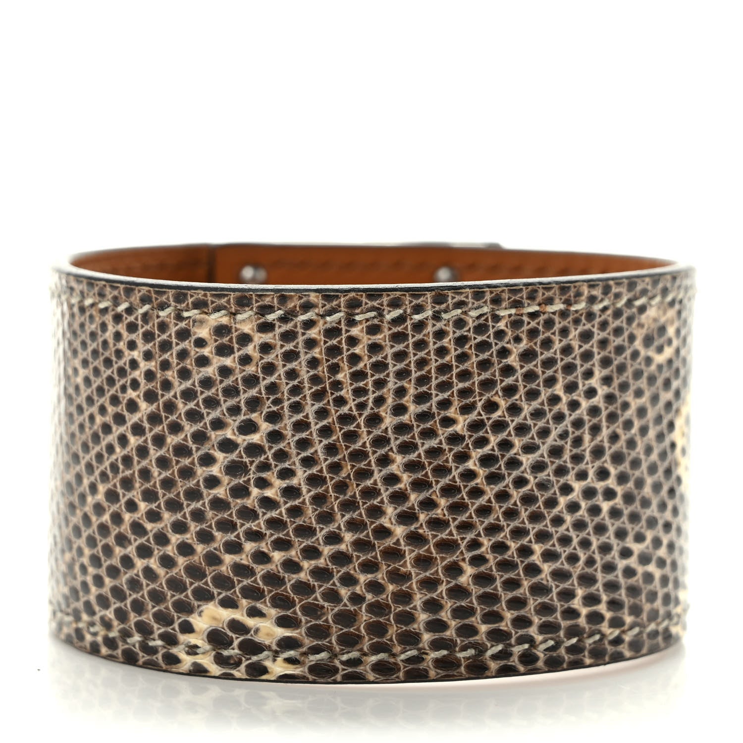 Hermes Lizard Kelly Dog Bracelet T3 Ombre 3 of 6
