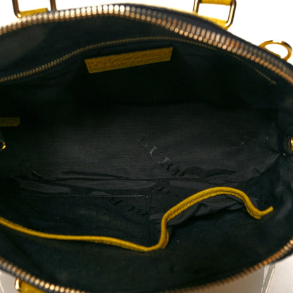 Burberry Heritage Grain Small Orchard Bowling Bag Straw 5 of 17