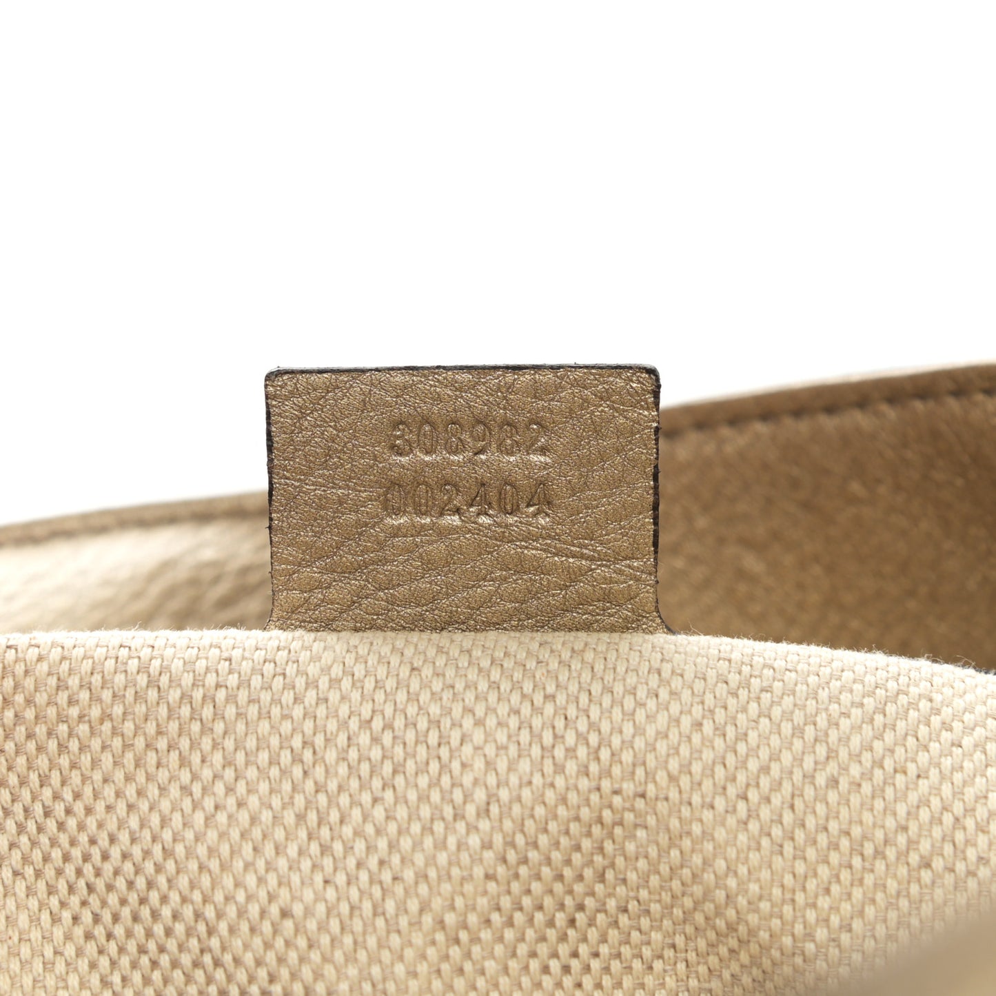 Metallic Pebbled Calfskin Medium Soho Chain Shoulder Bag Golden Beige