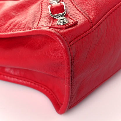 Balenciaga Agneau Giant 12 Silver Hardware S City Rouge Cardinal 8 of 12