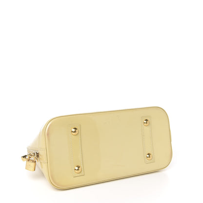 Louis Vuitton Vernis Alma PM Blanc Corail 3 of 8