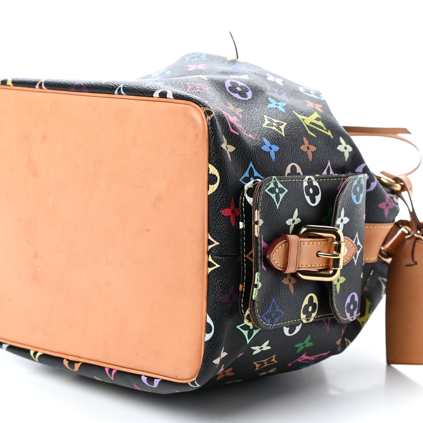 Monogram Multicolor Petit Noe Black