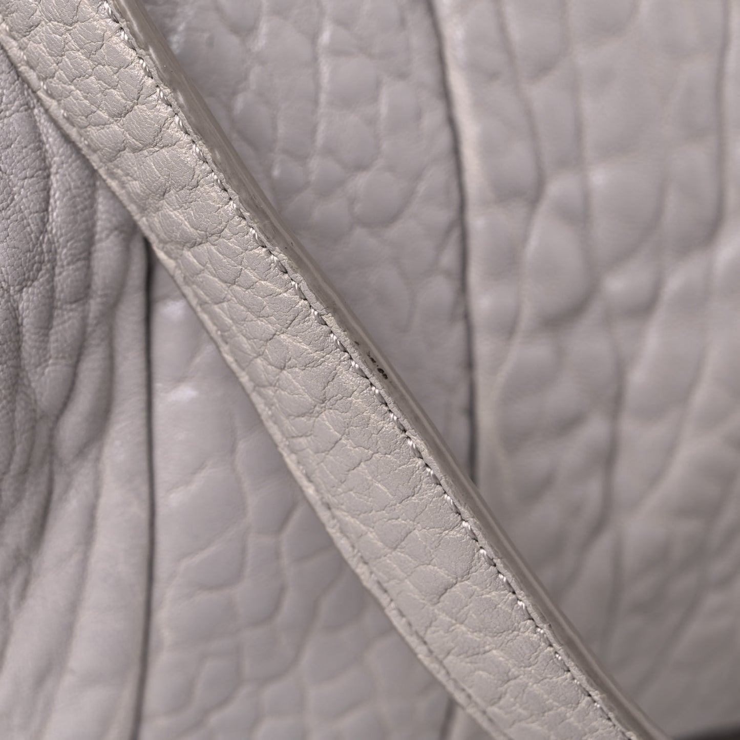 Pebbled Lambskin Rocco Lilac Rose Gold Hardware