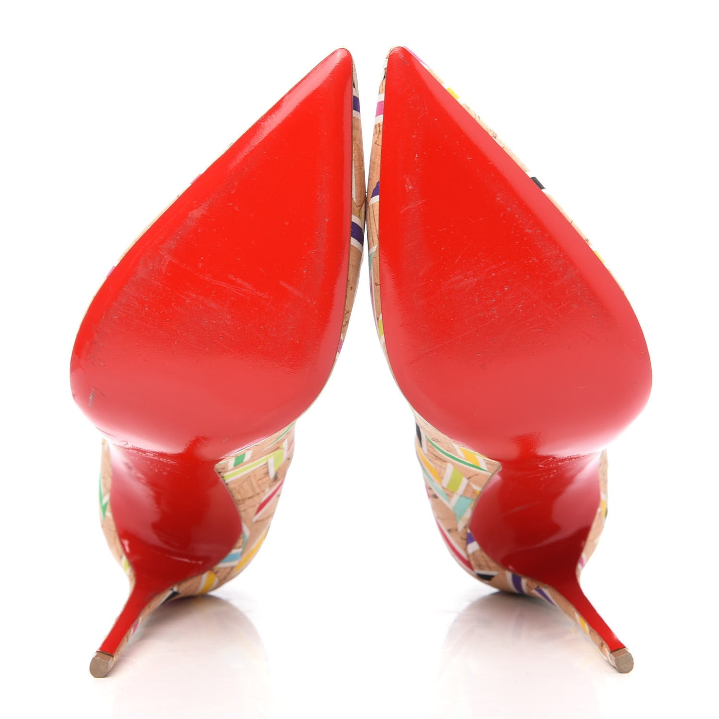 Cork Chevron Print So Kate 120 Pumps 39 Multicolor
