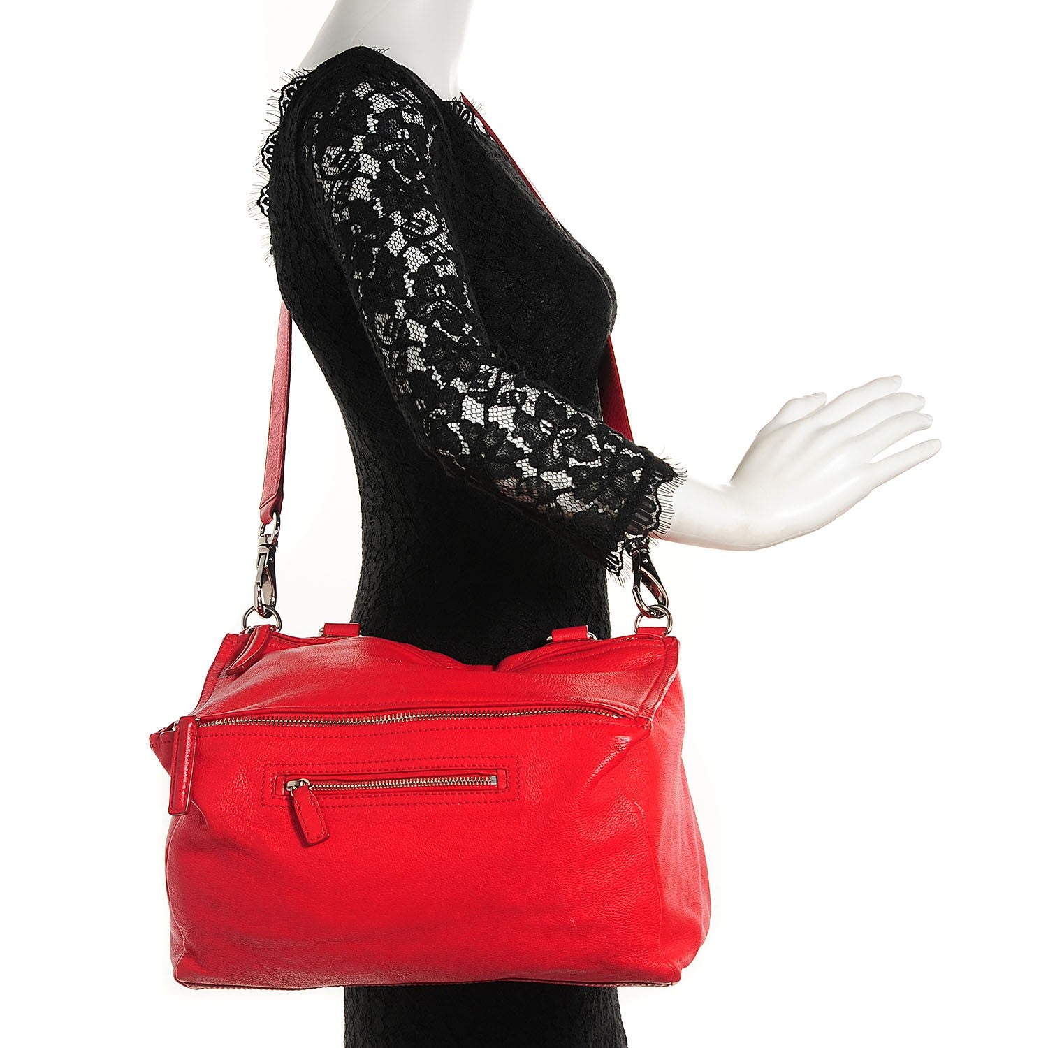 Givenchy Sugar Goatskin Medium Pandora Red 11 of 18