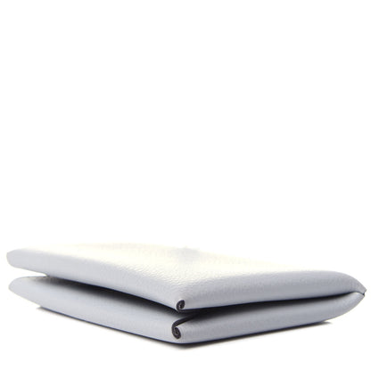 Hermes Evercolor Calvi Card Case Bleu Glacier 8 of 10