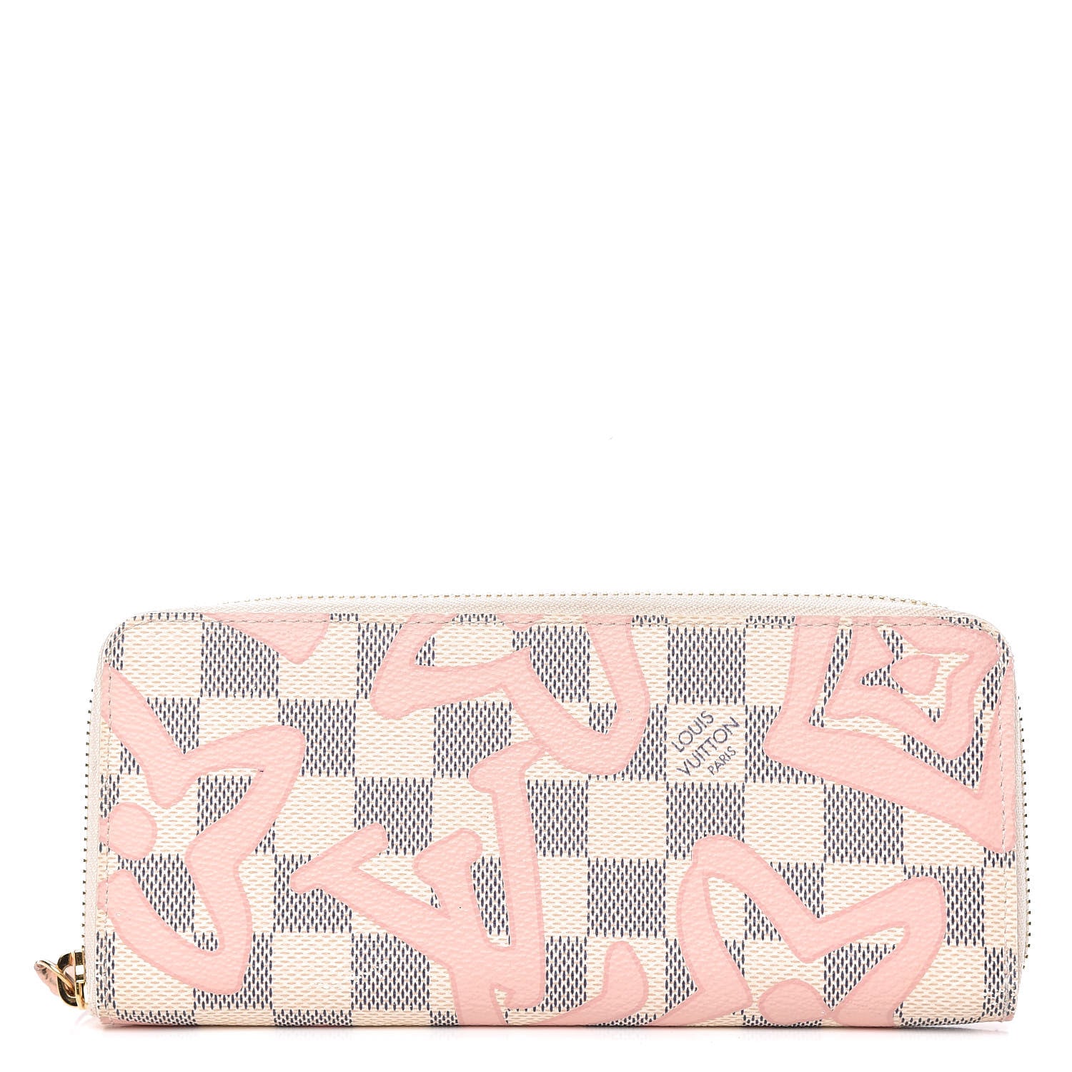 Louis Vuitton Damier Azur Tahitienne Clemence Wallet 1 of 7