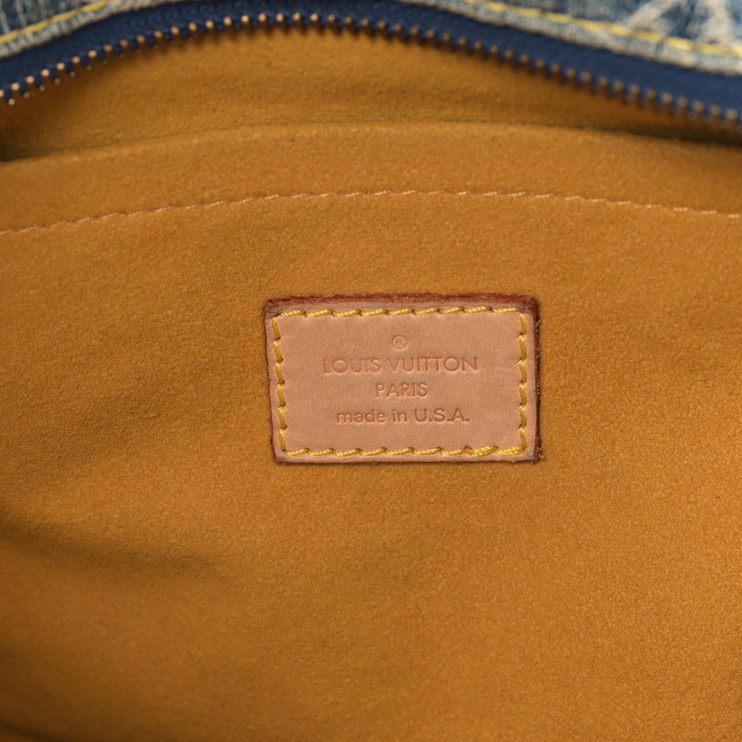 Louis Vuitton Monogram Denim Neo Speedy Blue 6 of 8
