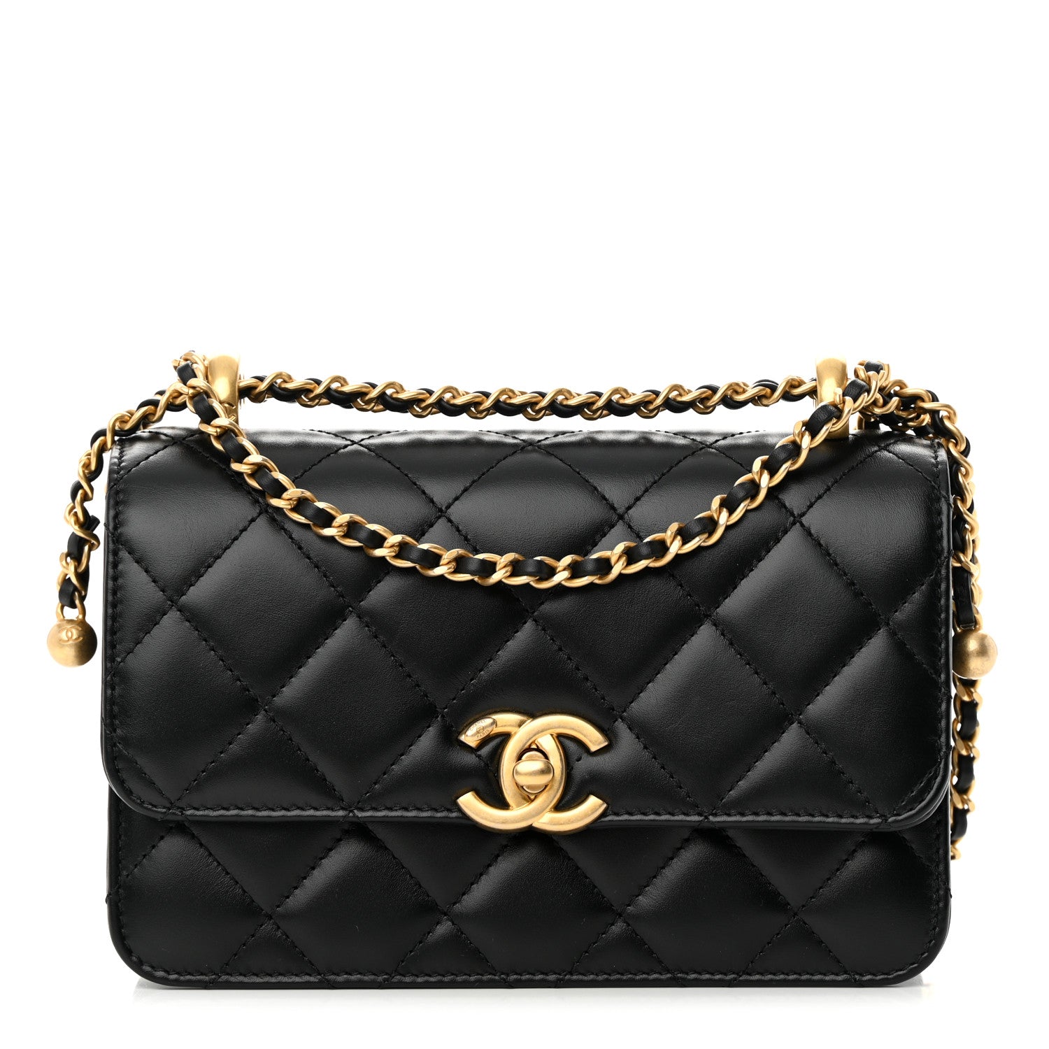 Chanel Calfskin Quilted Mini Perfect Fit Flap Black 1 of 13