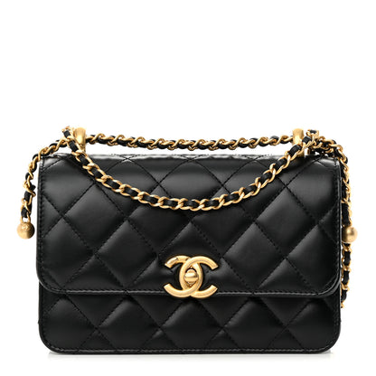 Chanel Calfskin Quilted Mini Perfect Fit Flap Black 1 of 13
