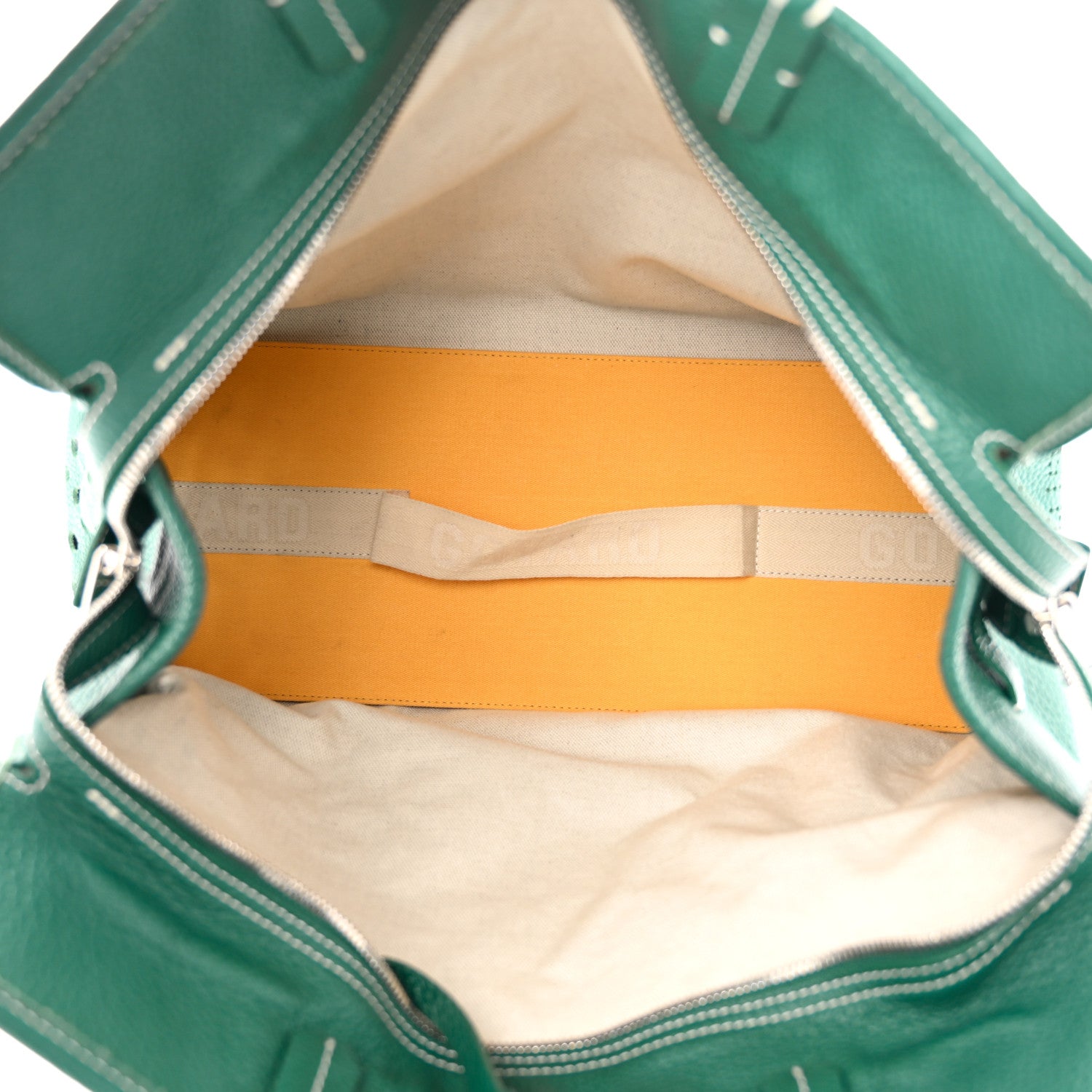 Goyard Goyardine Sac Hardy Pet Carrier PM Green 6 of 11