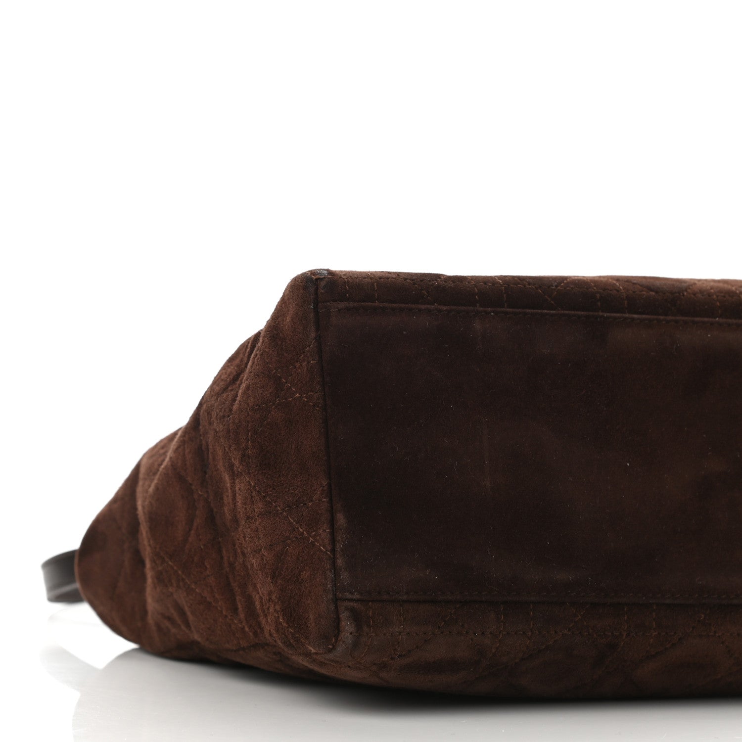 Christian Dior Suede Cannage Medium Lady Dior Brown 16 of 18
