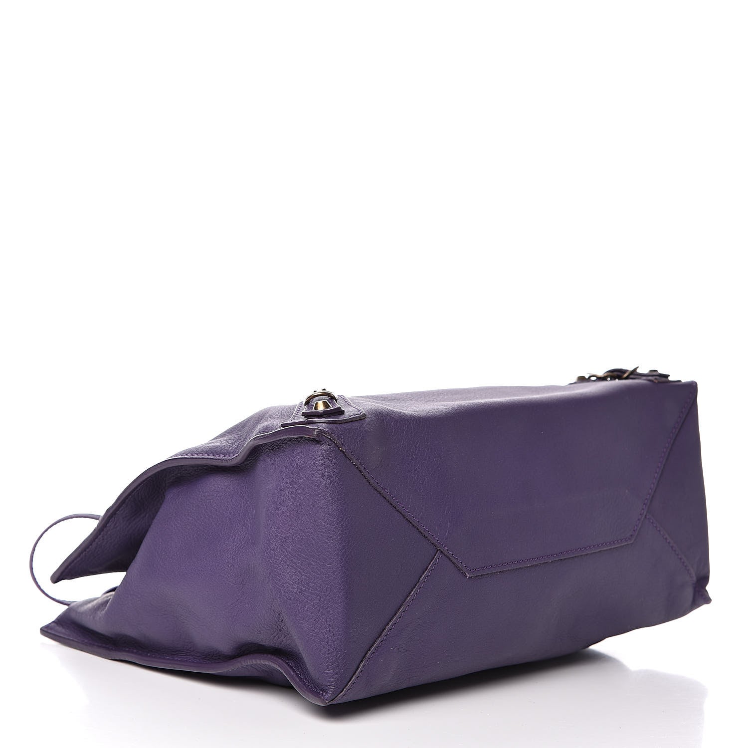 Balenciaga Veau Mini Papier Tote Purple 4 of 11