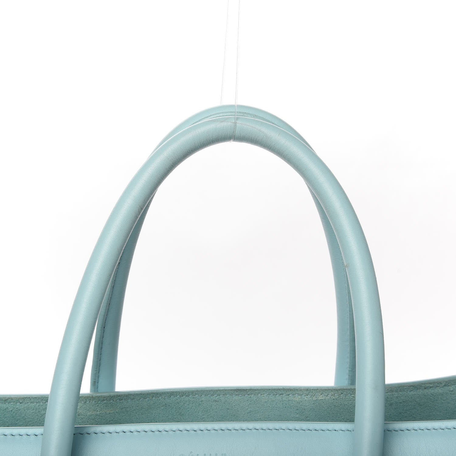 Celine Supple Calfskin Medium Phantom Luggage Azur 16 of 16